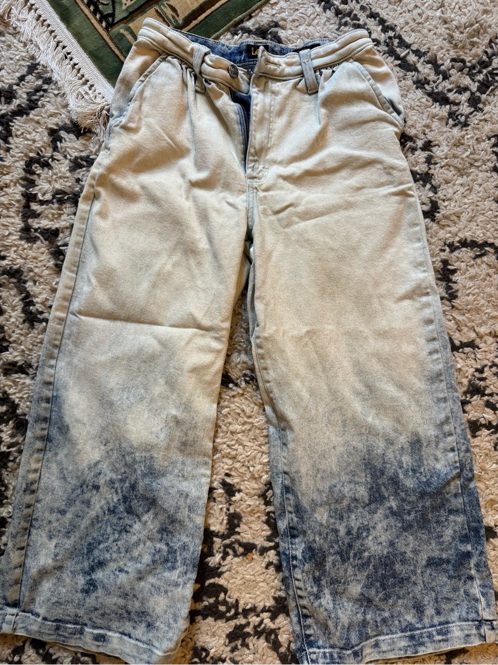 Women’s Two-Tone Washed Jeans (Lee Original Jeans)